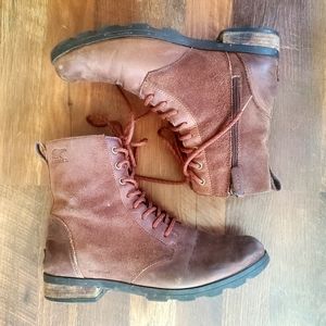 Sorel Emelie Leather Boots